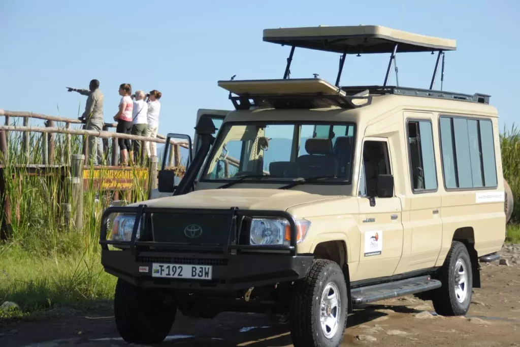 Mbassa Adventures Safari Vehicle